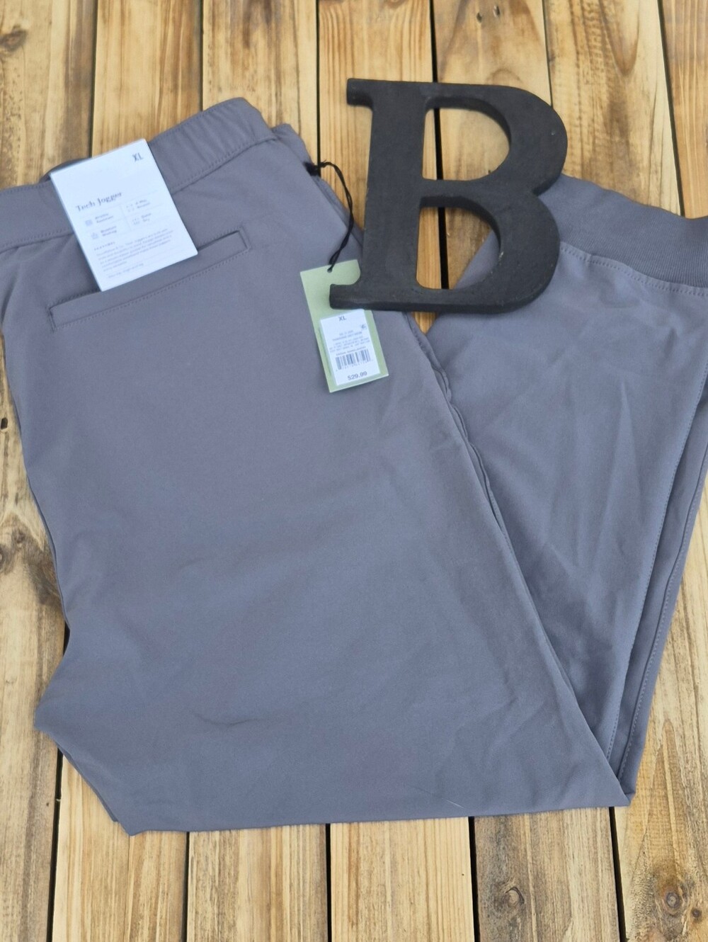 Goodfellow Men's Gray Performance Joggers